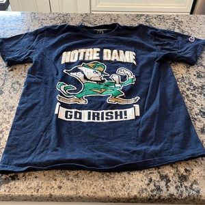Champion Youth Notre Dame Tshirt size 7-8